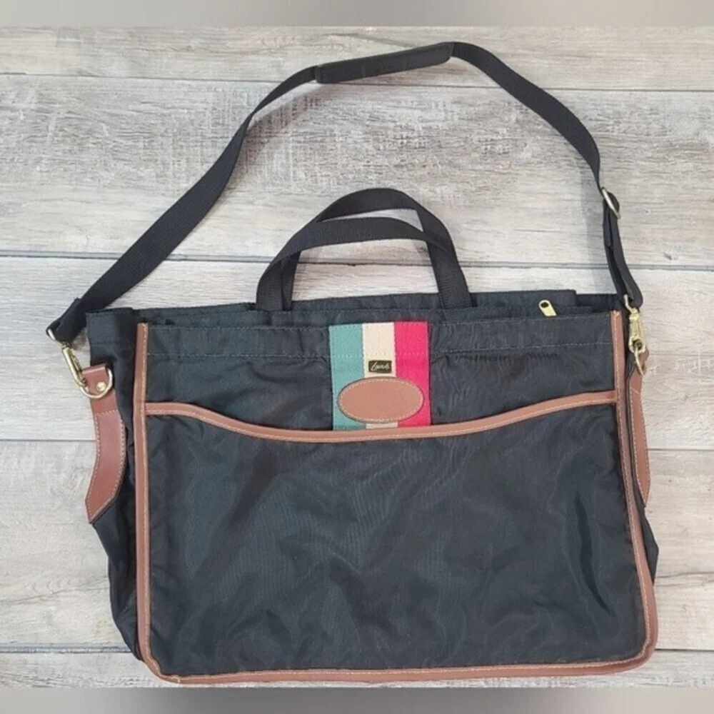Vintage 1960s Lark Mod Carry-On Duffle Travel Bag